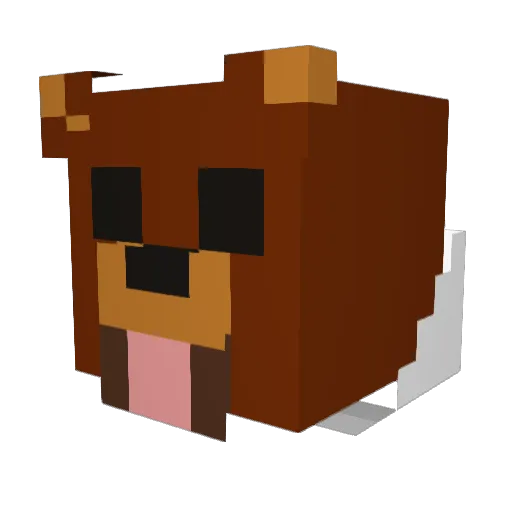 mathiasss546 Minecraft avatar head, 3D render