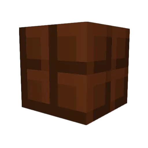 mathildep Minecraft avatar head, 3D render