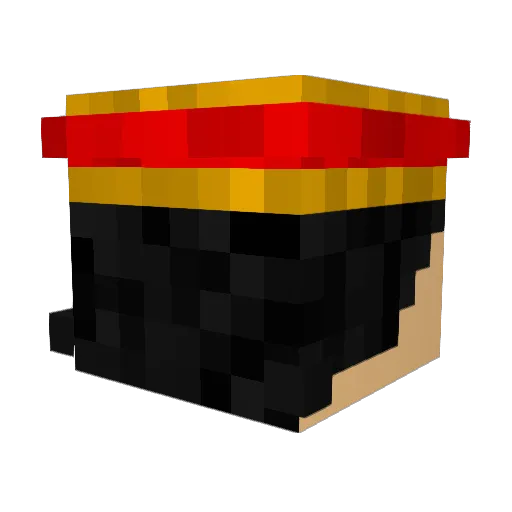 mathis_ply Minecraft avatar head, 3D render