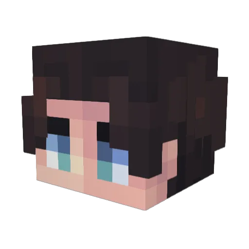 mathyou20001 Minecraft avatar head, 3D render