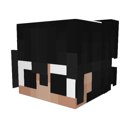 matias1se Minecraft avatar head, 3D render