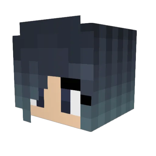 matibar12 Minecraft avatar head, 3D render
