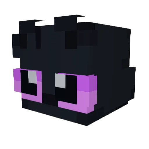 matifav Minecraft avatar head, 3D render