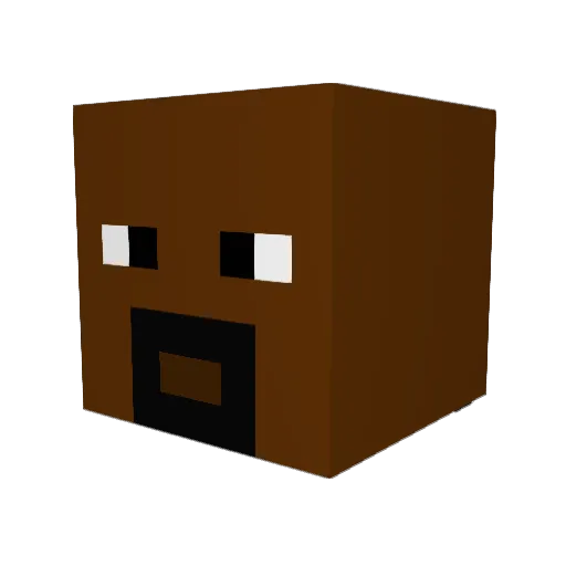 matiiasxddd Minecraft avatar head, 3D render