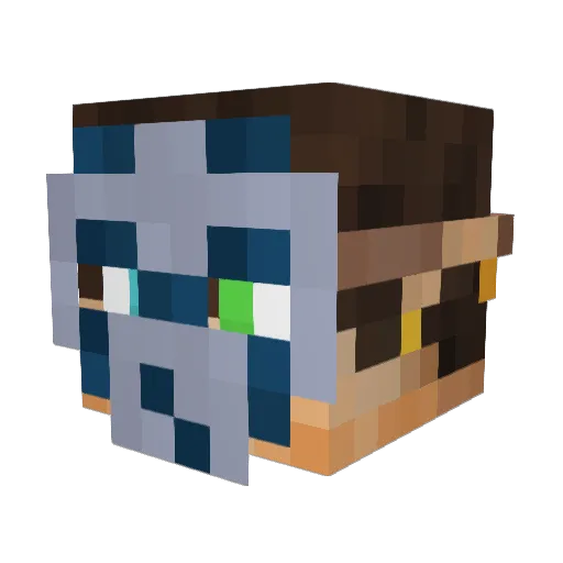 matija_b Minecraft avatar head, 3D render