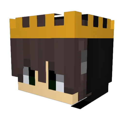 matiking25 Minecraft avatar head, 3D render