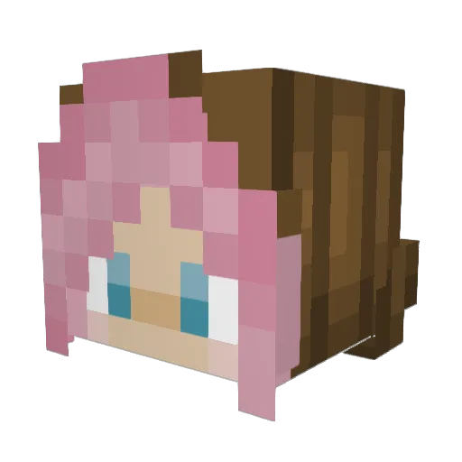 matildaromayne Minecraft avatar head, 3D render
