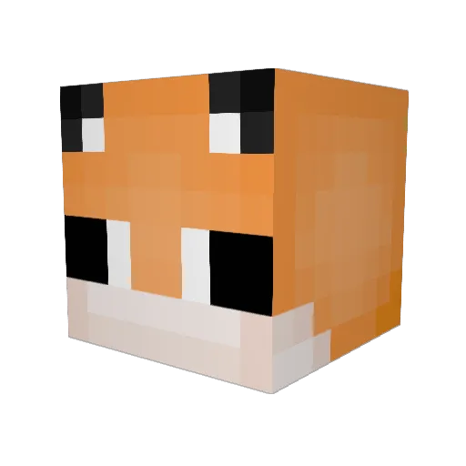 matineQdumbngl Minecraft avatar head, 3D render