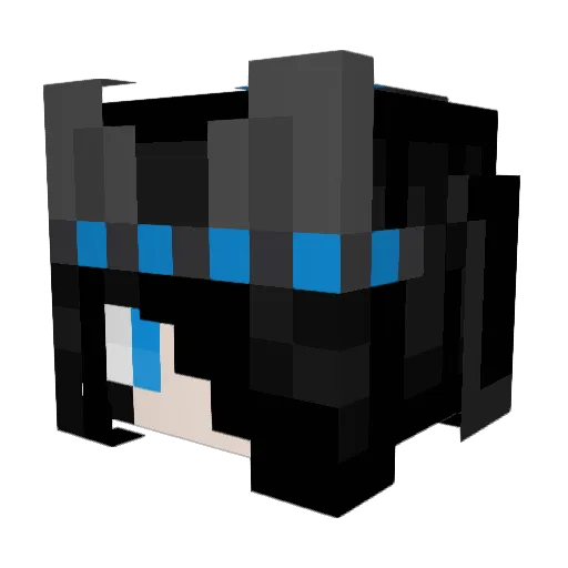 matipan23 Minecraft avatar head, 3D render