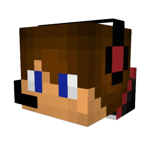 matiqz Minecraft avatar head, 3D render