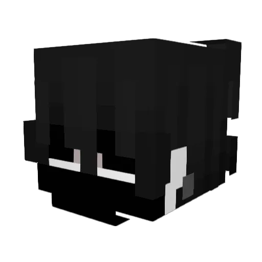 matiuuz Minecraft avatar head, 3D render