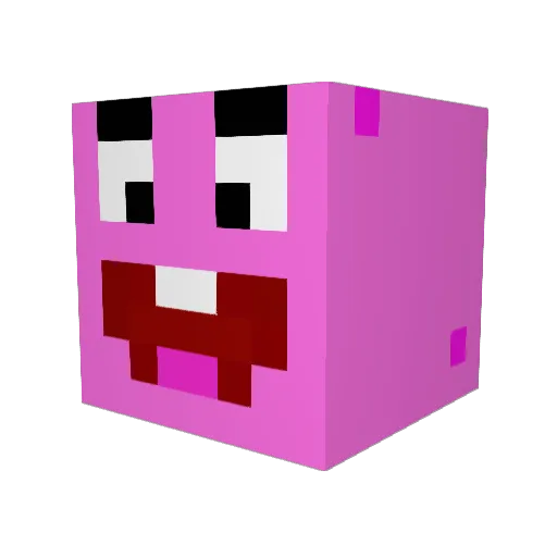 matju908 Minecraft avatar head, 3D render