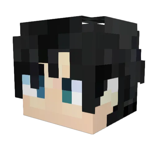 matka_stada Minecraft avatar head, 3D render