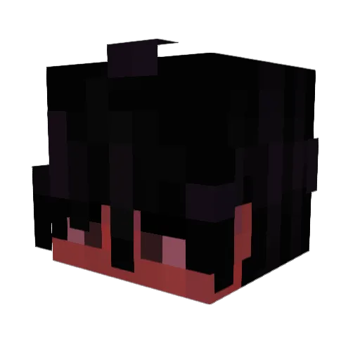 matmatches Minecraft avatar head, 3D render
