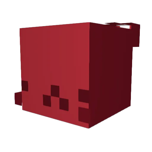 mato1_ Minecraft avatar head, 3D render