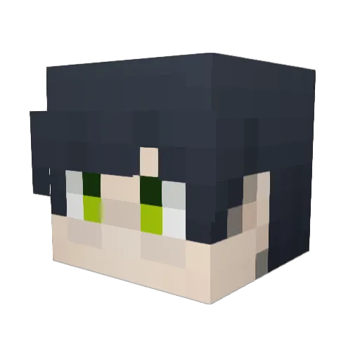 mato3310 Minecraft avatar head, 3D render