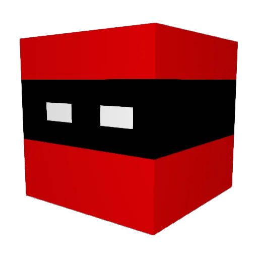 matonius Minecraft avatar head, 3D render