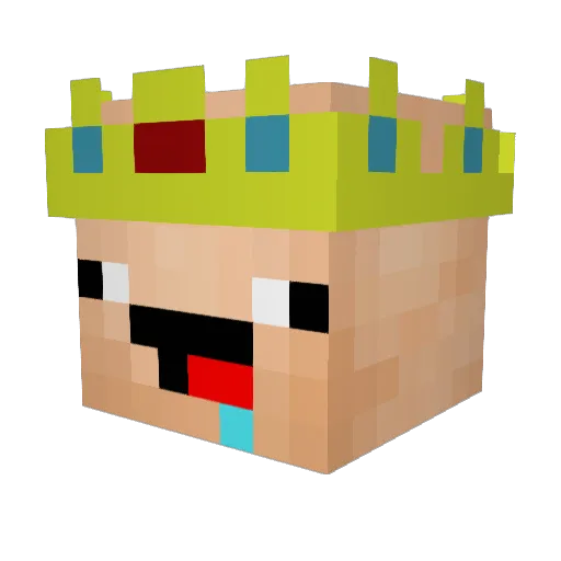 matrc4 Minecraft avatar head, 3D render