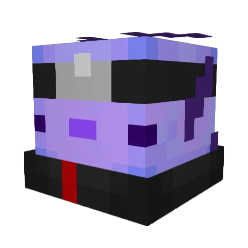 matrix109eloo Minecraft avatar head, 3D render