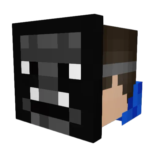 matrixgarnek Minecraft avatar head, 3D render
