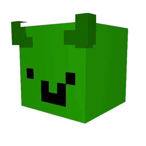 matsemum Minecraft avatar head, 3D render