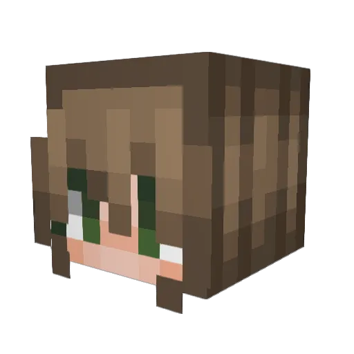 matsku2 Minecraft avatar head, 3D render