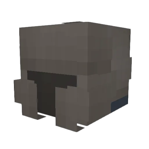matt2mid Minecraft avatar head, 3D render