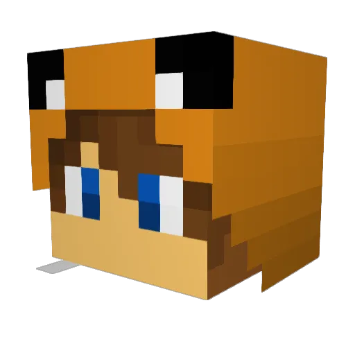 matt_game23 Minecraft avatar head, 3D render