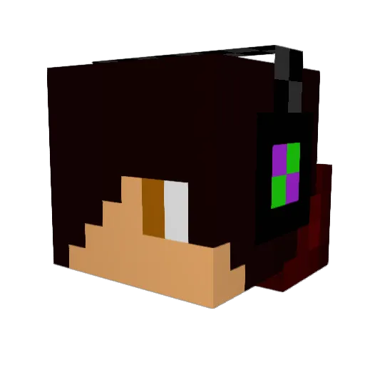 matt_hunter Minecraft avatar head, 3D render