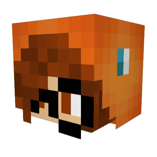 matt_theking Minecraft avatar head, 3D render