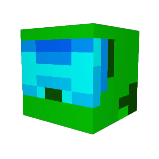 mattab18 Minecraft avatar head, 3D render