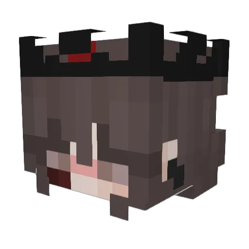 mattennut Minecraft avatar head, 3D render