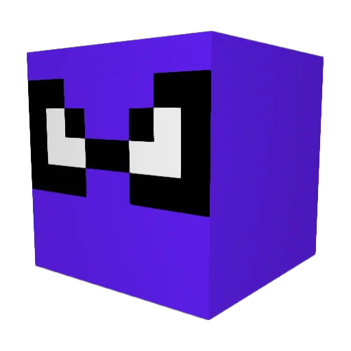 matteo_kun Minecraft avatar head, 3D render