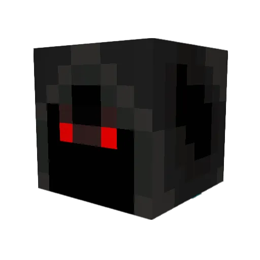 matteofc Minecraft avatar head, 3D render