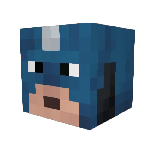 matterhorn29 Minecraft avatar head, 3D render