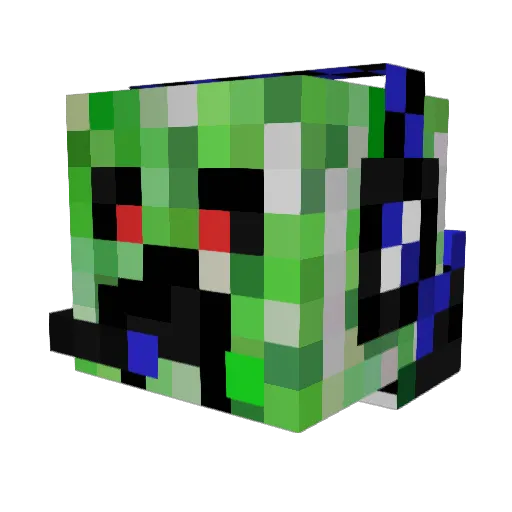 mattgames95 Minecraft avatar head, 3D render