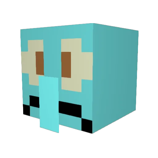 matthew040 Minecraft avatar head, 3D render