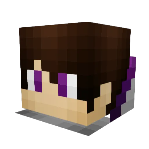 matthew2k9 Minecraft avatar head, 3D render
