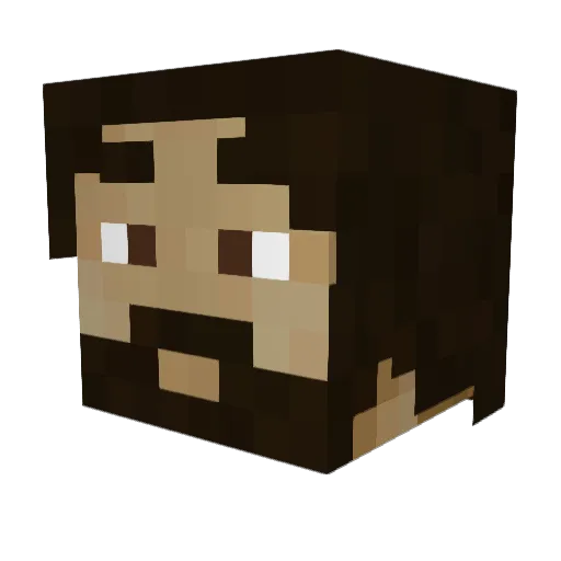 matthew3922 Minecraft avatar head, 3D render