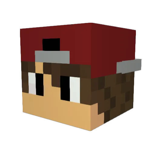 matthew881 Minecraft avatar head, 3D render