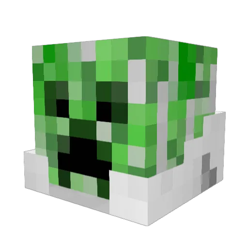 matthew_nelson Minecraft avatar head, 3D render