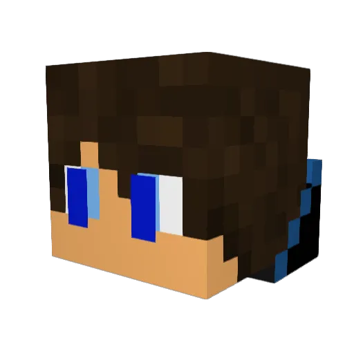 matthewm27 Minecraft avatar head, 3D render