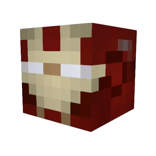 matthewpechu Minecraft avatar head, 3D render