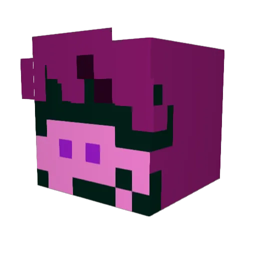 matthewsauce Minecraft avatar head, 3D render