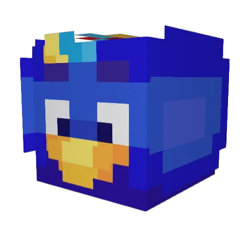 matthhhhh Minecraft avatar head, 3D render
