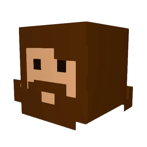 matthiasf17 Minecraft avatar head, 3D render