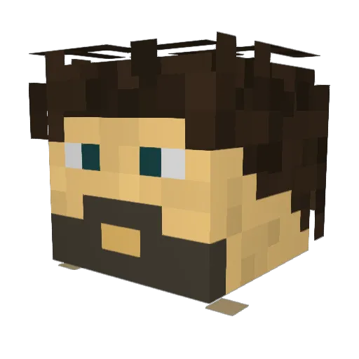 matthijs2468 Minecraft avatar head, 3D render