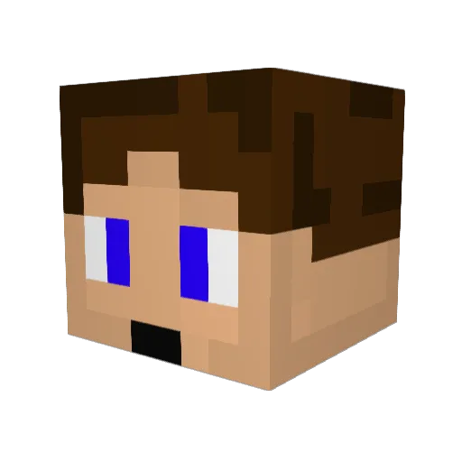 matthijs_hu Minecraft avatar head, 3D render