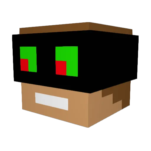 matti241202 Minecraft avatar head, 3D render