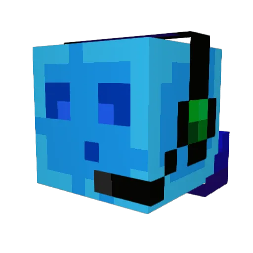 mattie28 Minecraft avatar head, 3D render